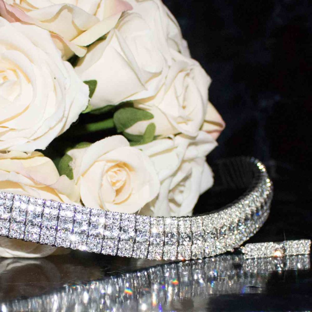 PonyCouture Amazbling Clear Crystal Diamante Bling Browband