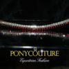 Elegant red bling browband from PonyCouture's Pixie browband range. Dainty browband for tasteful bling