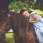 Victoria Gray Photography has this bay pony with little girl dressed as Cinderella for pony club photoshoot